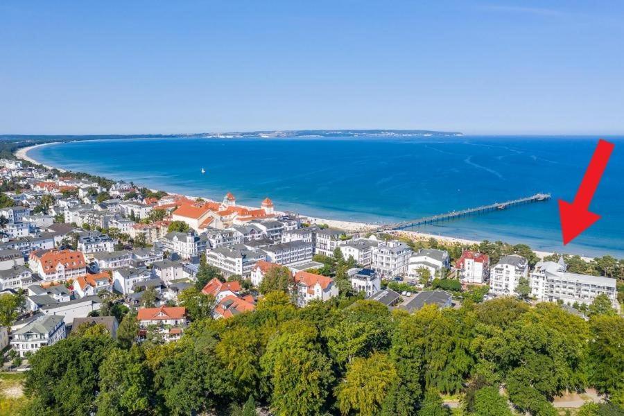 Direkt Am Strand Mit Meerblick Und Sauna - Fewo Strandidyll Binz Εξωτερικό φωτογραφία